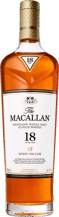 Macallan 18yr Sherry Oak - Click Image to Close