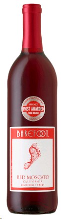 Barefoot Red Moscato