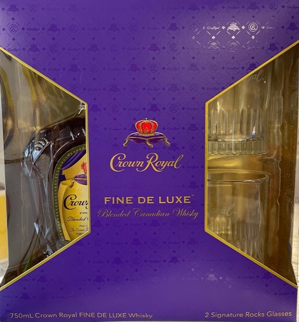Crown Royal Canadian Whisky gift set